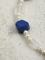 SANSUN Citrine Prehnite Black Hair Crystal Necklace - Spiritual Abundance & Manifestation - Image 6