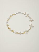 SANSUN Citrine Baroque Pearl Necklace - Harvest Abundance & Wealth
