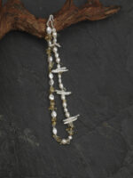 SANSUN Citrine Baroque Pearl Necklace - Harvest Abundance & Wealth - Image 3