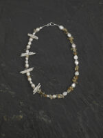 SANSUN Citrine Baroque Pearl Necklace - Harvest Abundance & Wealth - Image 4