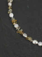 SANSUN Citrine Baroque Pearl Necklace - Harvest Abundance & Wealth - Image 6