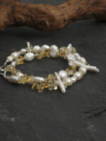SANSUN Citrine Baroque Pearl Necklace - Harvest Abundance & Wealth - Image 2