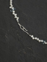 SANSUN Blue Topaz Baroque Pearl Necklace - Truth Communication & Emotional Clarity - Image 6