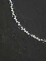 SANSUN Blue Topaz Baroque Pearl Necklace - Truth Communication & Emotional Clarity - Image 5