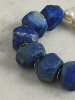 SANSUN Lapis Lazuli Freshwater Pearl Bracelet - Truth Communication & Third Eye - Image 6