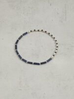 SANSUN Lapis Lazuli Black Tourmaline Double Strand Bracelet - Protection & Lunar Energy - Image 4
