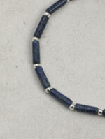 SANSUN Lapis Lazuli Black Tourmaline Double Strand Bracelet - Protection & Lunar Energy - Image 6