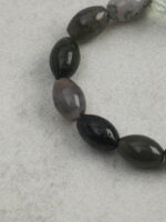 SANSUN Green Quartz Malachite Rice Pearl Bracelet - Heart Chakra Wood Element Growth - Image 3