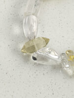 SANSUN Citrine Clear Quartz Bracelet - Wealth Clarity & Manifestation - Image 4