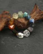 SANSUN Rainbow Crystal Freeform Bracelet - Joy Clarity & Multi-Stone Healing - Image 2