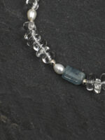 SANSUN Blue Lace Agate Crushed Quartz Engravable Bracelet - Public Speaking Anxiety Relief - Image 5