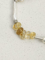 SANSUN Citrine Smoky Quartz Rice Pearl Bracelet - Wealth Manifestation & Success - Image 6