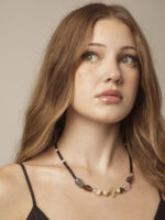 SANSUN Black Tourmaline Smoky Quartz Citrine Necklace - Daily Protection & Grounding - Image 7