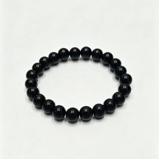 Natural Black Obsidian Bracelet