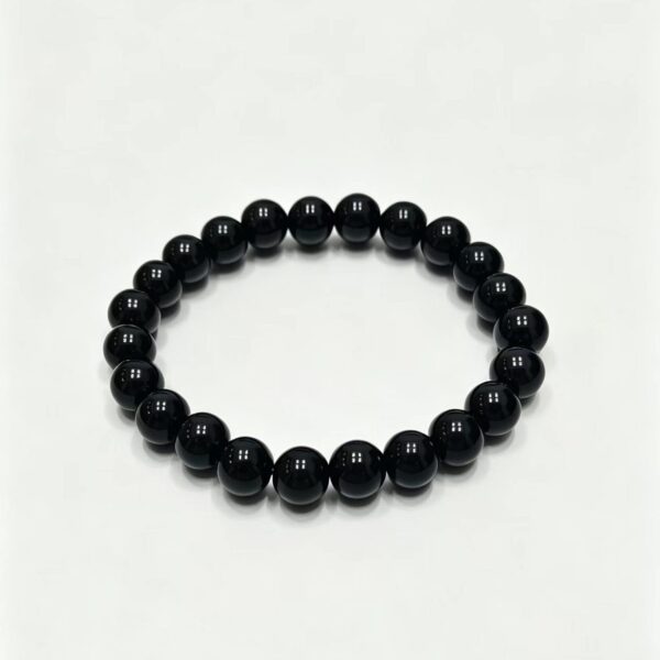 Natural Black Obsidian Bracelet