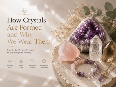 How Crystals Are Formed — and Why We Wear Them