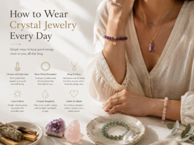 How to Wear Crystal Jewelry Every Day