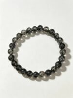 Natural Black Rutilated Crystal Bracelet