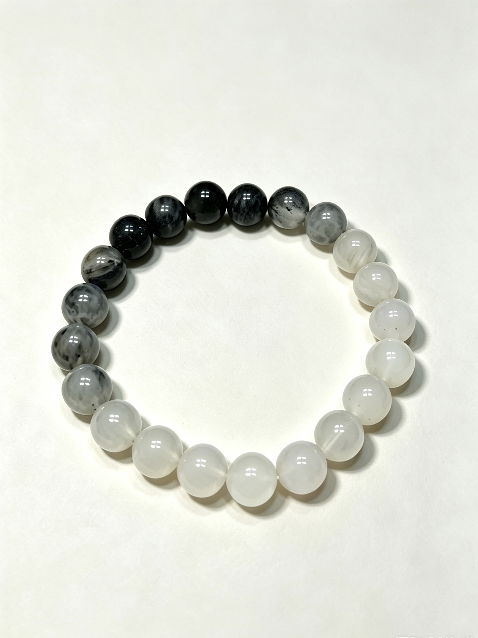 Natural Cloud Crystal Bracelet-1 Natural Cloud Crystal Bracelet - Image 1