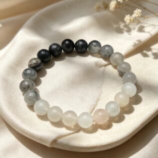 Natural Cloud Crystal Bracelet
