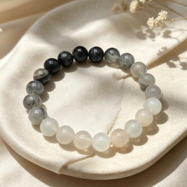 Natural Cloud Crystal Bracelet