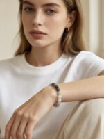 Natural Cloud Crystal Bracelet - Image 3